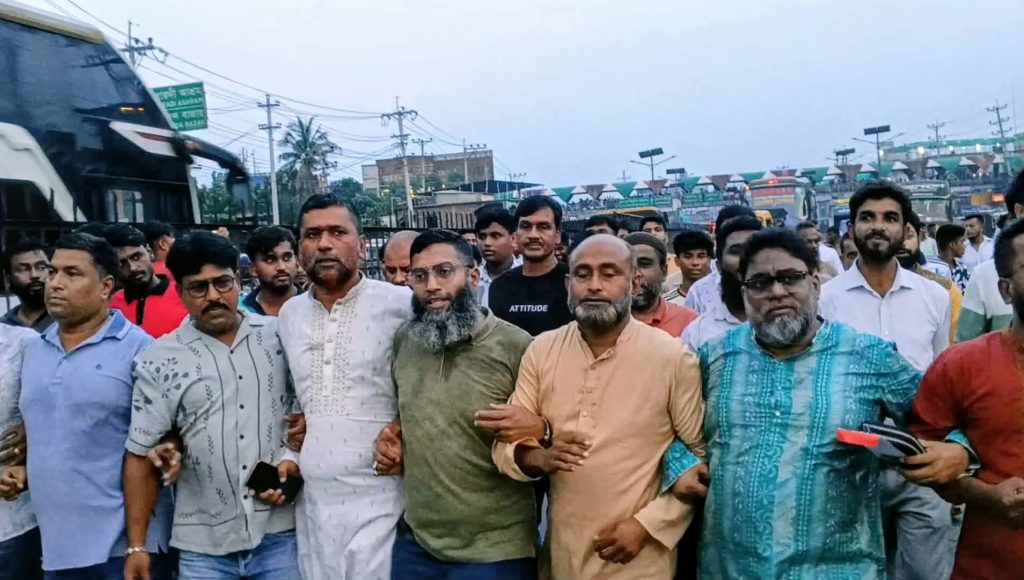৫৫তম জাতীয় বাজেট অনুমোদন উপলক্ষে সোনারগাঁয়ে বিএনপির আনন্দ র্যালি
